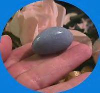 Angelite from Peru Love Stone - Psychic Pathways