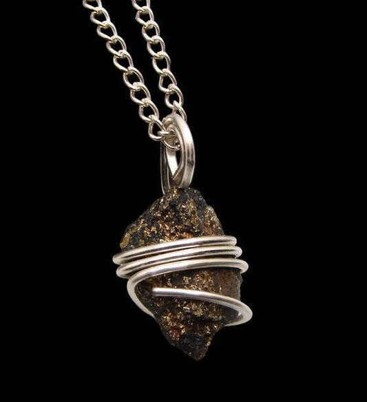 Rare Healer's Healers Apache Gold Pyrite Magnetite Natural Pendant 350