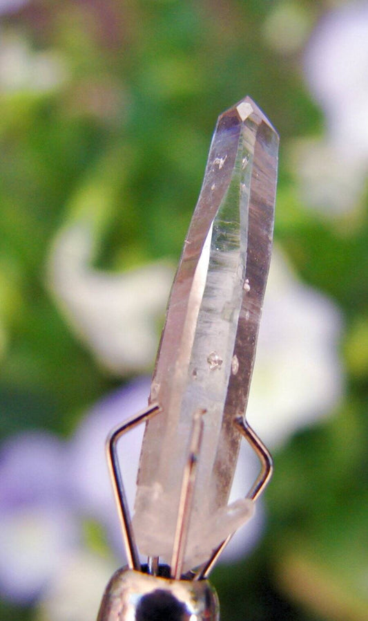 EXQUISITE DESTINY QUARTZ AMETHYST SCEPTER LA GARITA CRYSTAL PENETRATOR BABY #3