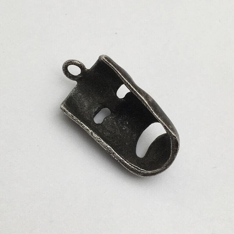 Antique Vintage Sterling Silver Melpomene Charm