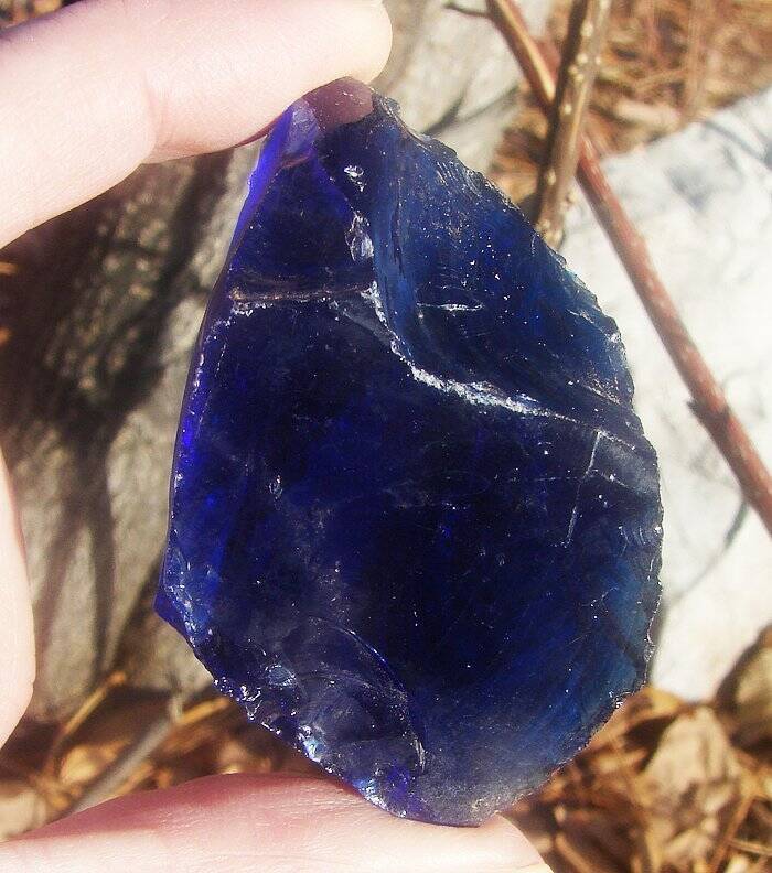 Blue Aura Gem Monatomic Andara Crystal #552