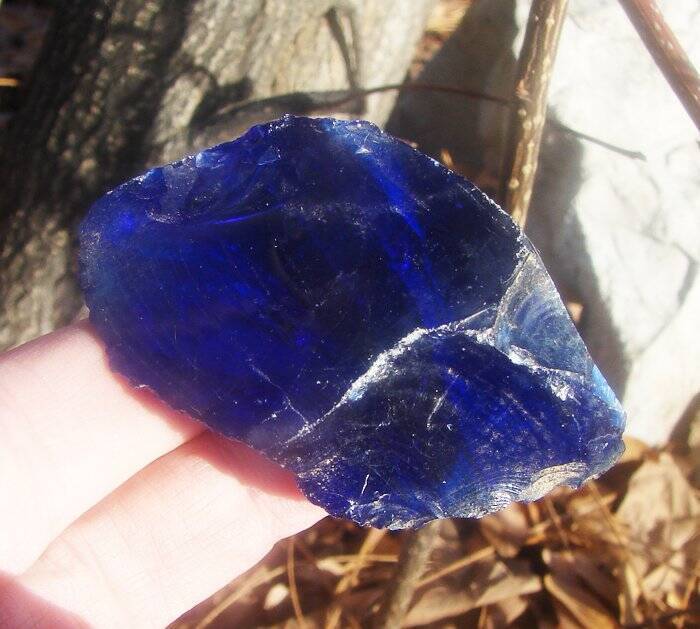 Blue Aura Gem Monatomic Andara Crystal #552