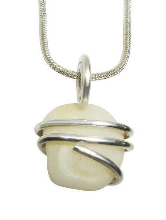 MUSTIKA FISH PEARL BEZOAR STONE AMULET PENDANT - FOUND DEEP INSIDE WILD FISH #51