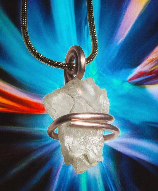Real Crystals Handmade Petalite Angelic Pendant / Metaphysical Spiritual #53