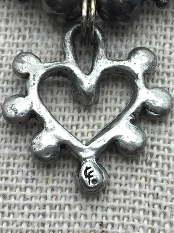 ANTIQUE VICTORIAN 16" MOURNING NECKLACE, FACETED BLACK JET, STERLING STRENGTH