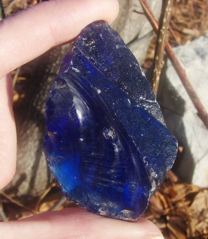 Blue Aura Gem Monatomic Andara Crystal #552