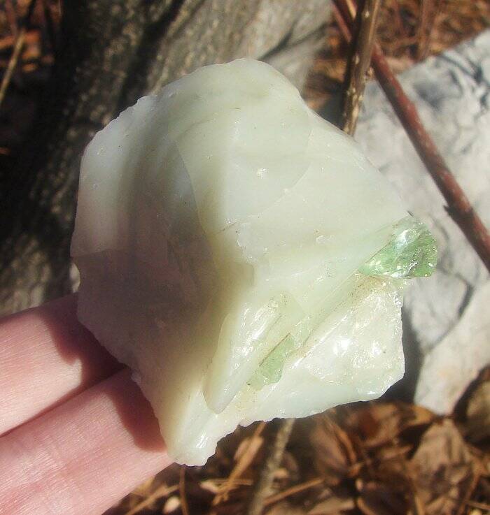 Green Aura Gem Monatomic Andara Crystal #554