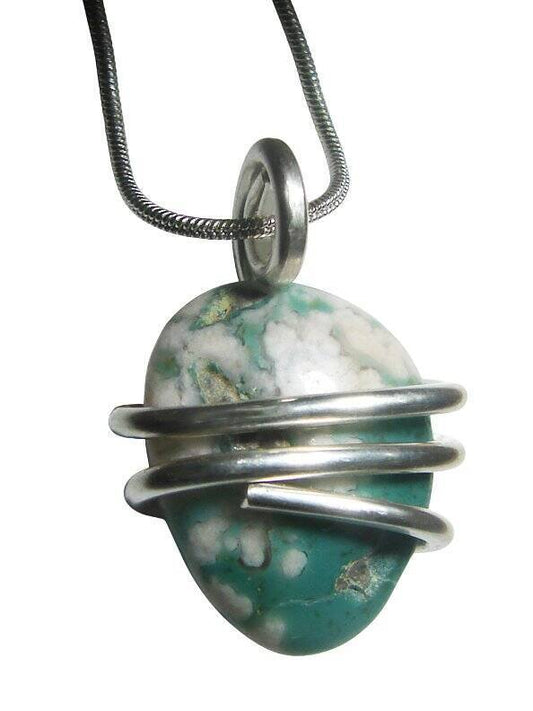 Spirit of Sakura Pendant Natural Agate | 925 Sterling Silver Pendant #10
