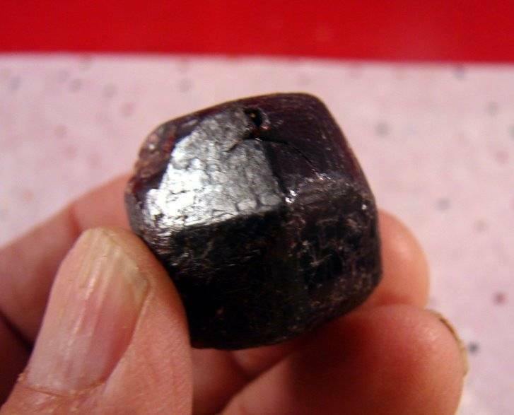 Carat Garnet Rough Blood Red Natural Almandine Crystal Mineral - Psychic Pathways