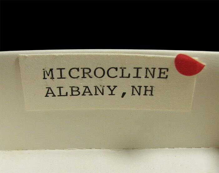 Old Collection Microcline from Government Pits, New Hampshire #5