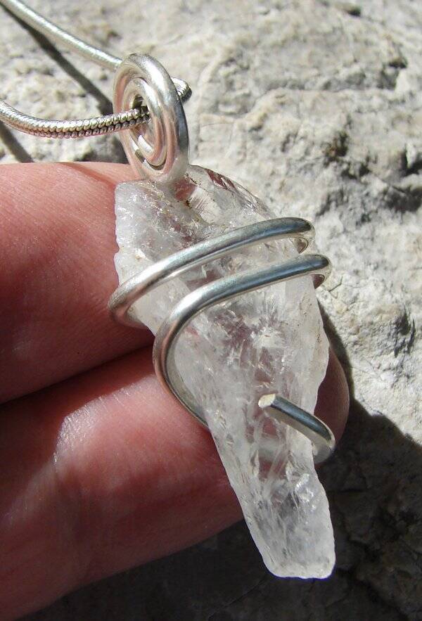 SATYALOKA PENDANT GATHERED BY MONKS INDIA ENLIGHTENMENT SILVER #258