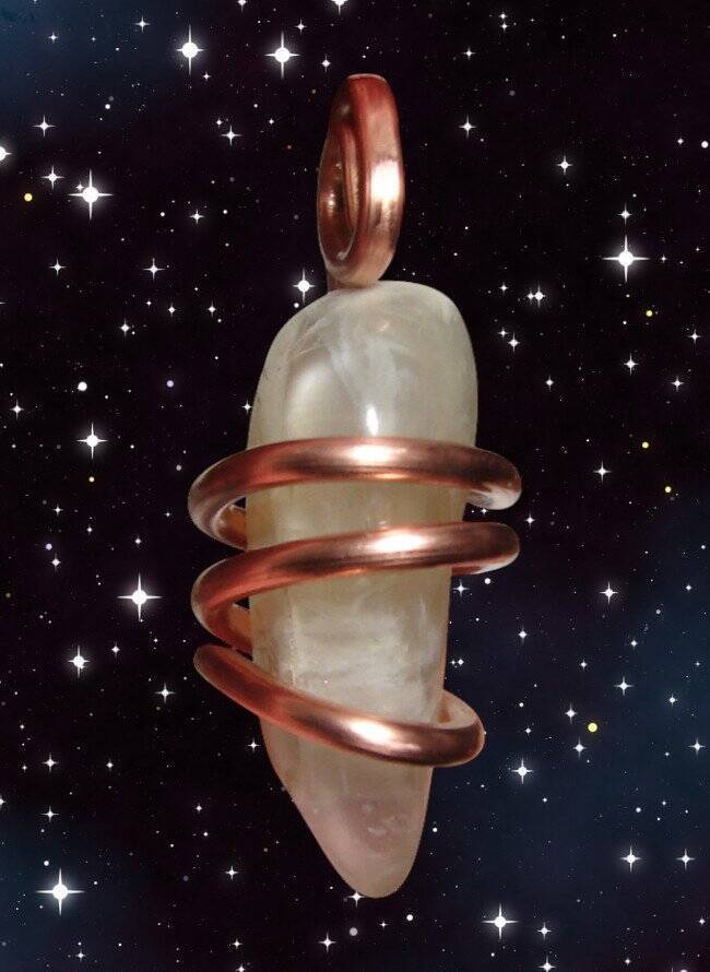 Real Crystals, Rainbow Moonstone Necklace, Crown Chakra Pendant, Empathy #11