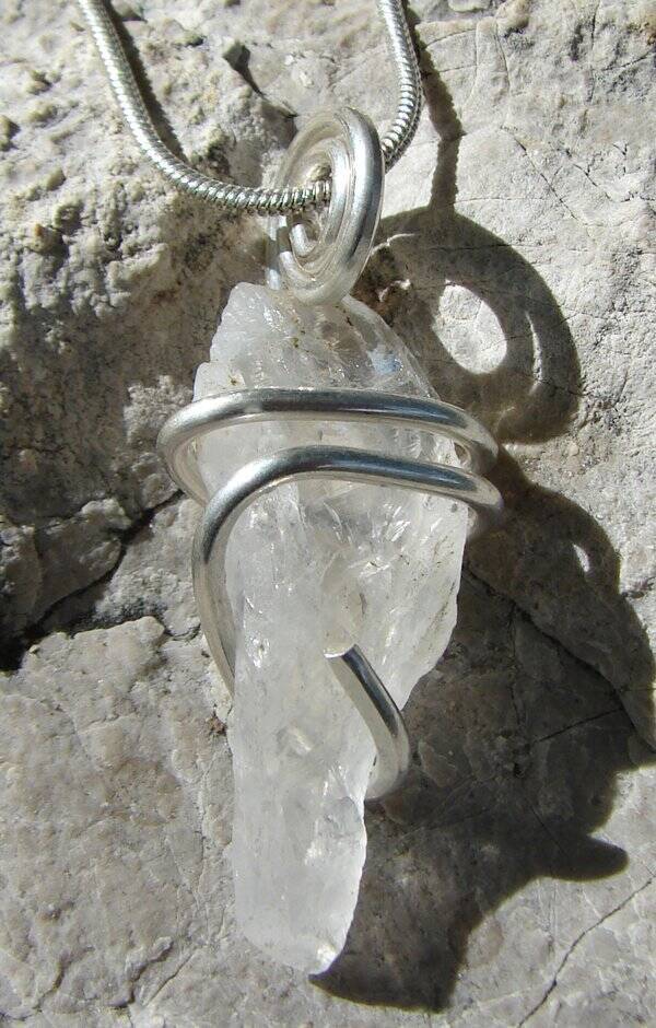 SATYALOKA PENDANT GATHERED BY MONKS INDIA ENLIGHTENMENT SILVER #258