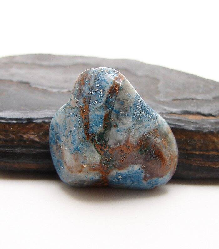 RARE AJOITE IN QUARTZ, SHATTUCKITE, CHRYSOCOLLA QUARTZ MESSINA #5001