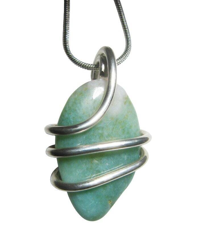 Spirit of Sakura Pendant Natural Agate | 925 Sterling Silver Pendant #11