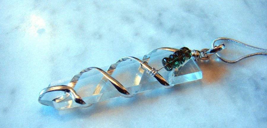 Ethiopian Opal Pendant Necklace Sterling Opal Necklace, October Birthstone #1