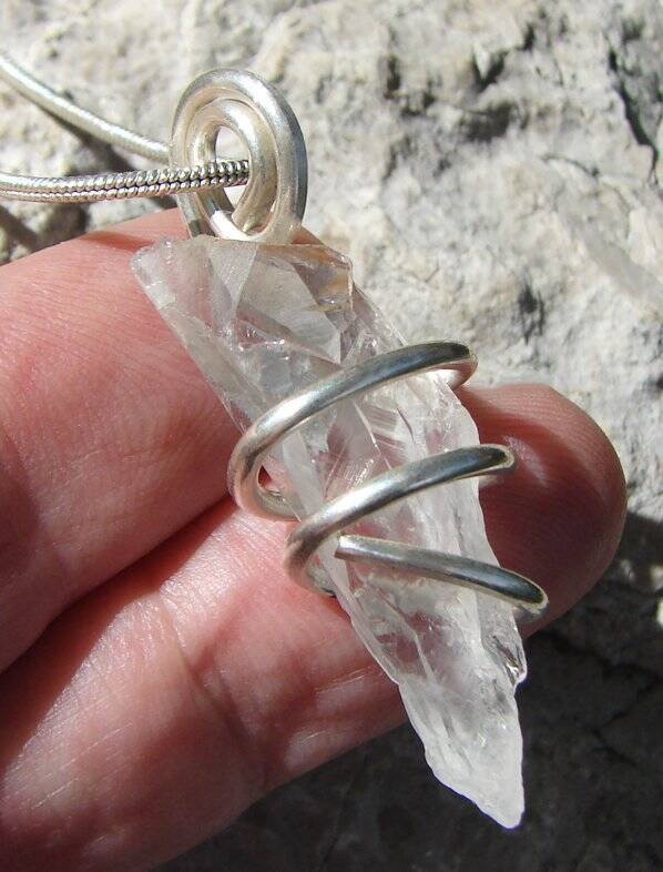 SATYALOKA PENDANT GATHERED BY MONKS INDIA ENLIGHTENMENT SILVER #260