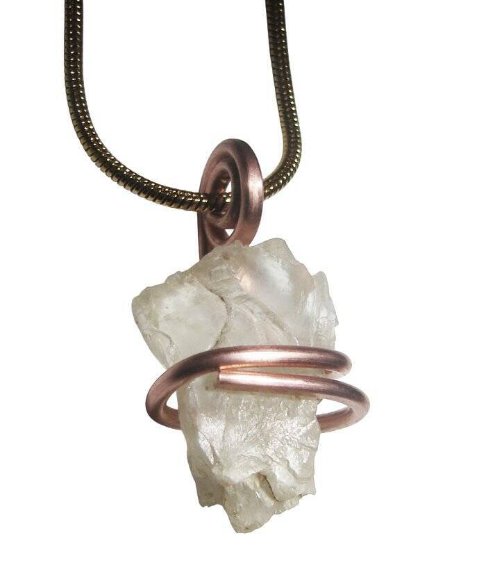 Real Crystals Handmade Petalite Angelic Pendant / Metaphysical Spiritual #53