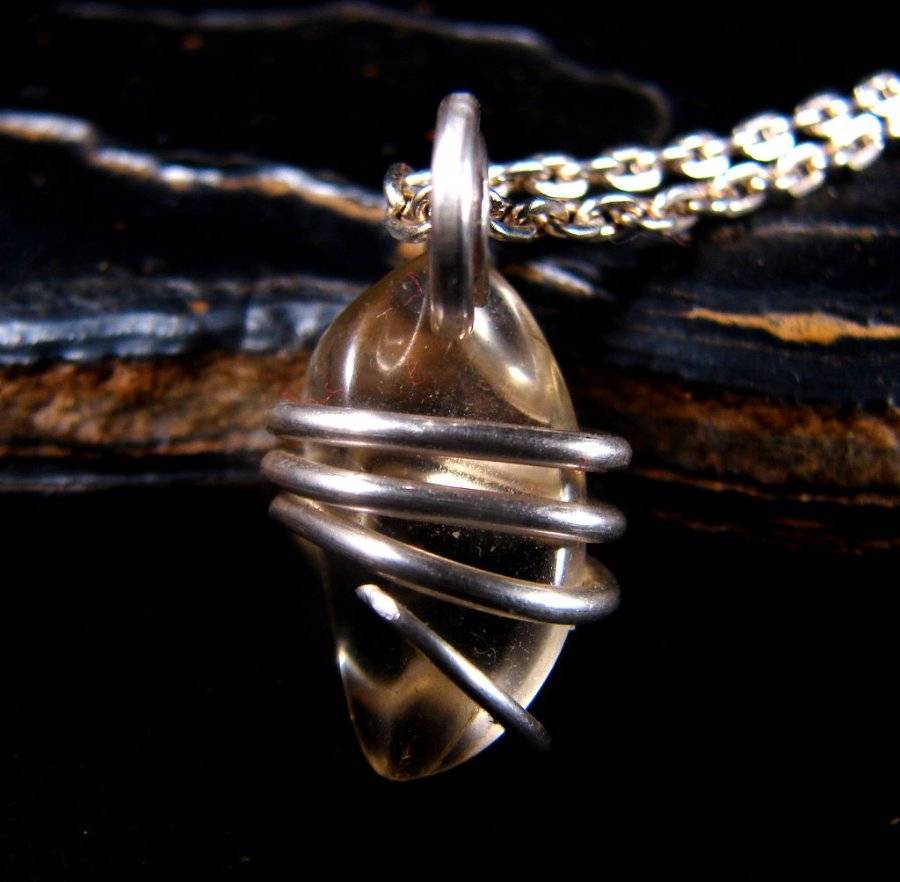 Golden Labradorite Hand Forged Pendant Sterling Silver Creativity 14