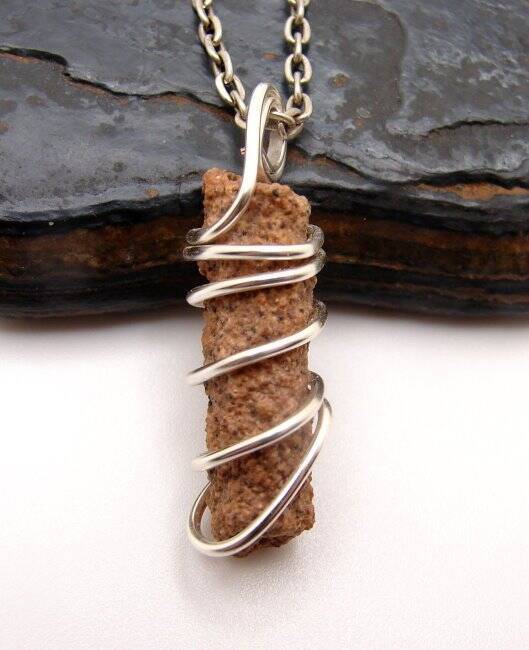RARE UNUSUAL PRAYER PIPE LIGHTNING STRIKE SARAHA DESERT FULGURITE CRYSTAL #905